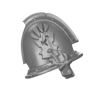 Warhammer 40K Bitz: Red Corsairs - Upgrades - Shoulder Pad D