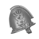 Warhammer 40K Bitz: Red Corsairs - Upgrades - Shoulder Pad D