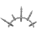 Warhammer 40K Bitz: Chaos Space Marines - Chaos Rhino - Part A1b - Hatch, Spikes, Right