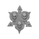 Warhammer 40K Bitz: Chaos Space Marines - Chaos Rhino - Part E1e - Symbol, Nurgle