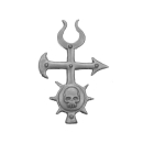 Warhammer 40K Bitz: Chaos Space Marines - Chaos Rhino - Teil E1f - Symbol, Tzeentch