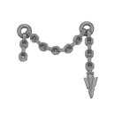 Warhammer 40K Bitz: Chaos Space Marines - Chaos Rhino - Part F3b - Chain, Small