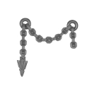 Warhammer 40K Bitz: Chaos Space Marines - Chaos Rhino - Part F3b - Chain, Small
