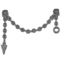 Warhammer 40K Bitz: Chaos Space Marines - Chaos Rhino - Part F3d - Chain, Large