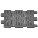 Warhammer 40K Bitz: Chaos Space Marines - Chaos Rhino - Part I1c - Left Side, Tank Tread