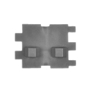 Warhammer 40K Bitz: Chaos Space Marines - Chaos Rhino - Part J1a - Right Side, Tank Tread