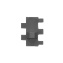 Warhammer 40K Bitz: Chaos Space Marines - Chaos Rhino - Part J1b - Right Side, Tank Tread
