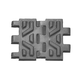 Warhammer 40K Bitz: Chaos Space Marines - Chaos Rhino - Teil J1g - Rechte Seite, Panzerkette