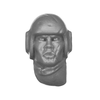 Warhammer 40K Bitz: Chaos Space Marines - Traitor Guardsmen - Torso A2b - Head, Helmet