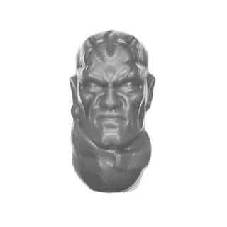 Warhammer 40K Bitz: Chaos Space Marines - Traitor Guardsmen - Torso B2b - Kopf, Sergeant