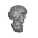 Warhammer 40K Bitz: Chaos Space Marines - Traitor Guardsmen - Torso C2a - Kopf, Helm