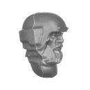 Warhammer 40K Bitz: Chaos Space Marines - Traitor Guardsmen - Torso C2b - Kopf, Helm