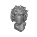 Warhammer 40K Bitz: Chaos Space Marines - Traitor Guardsmen - Torso D2a - Kopf, Helm