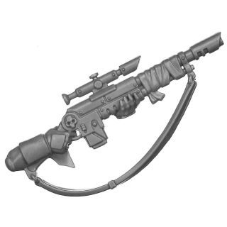 Warhammer 40K Bitz: Chaos Space Marines - Traitor Guardsmen - Torso E1f - Sniper Rifle