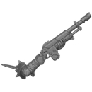Warhammer 40K Bitz: Chaos Space Marines - Traitor Guardsmen - Torso F3a - Lasgun, Right