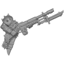 Warhammer 40K Bitz: Chaos Space Marines - Traitor Guardsmen - Torso J4a - Lasergewehr, Rechts