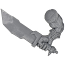 Warhammer 40k Bitz: Orks - Ork Boyz - Weapon K - Choppa, Right, Sword