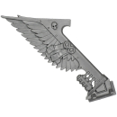 Warhammer 40K Bitz: Dark Angels - Ravenwing Command Squad - Bike L - Banner III