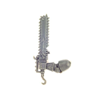 Warhammer 40K Bitz: Chaos Space Marines - Chaos Space Marines - Weapon E - Left, Chain Sword I