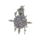 Warhammer 40K Bitz: Chaos Space Marines - Chaos Space Marines - Accessoire M - Bannerspitze, Nurgle