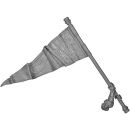 Warhammer ToW Bitz: Reiche der Hochelfen - Weiße Löwen von Chrace - Standarte A1 - Banner