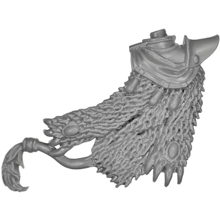 Warhammer ToW Bitz: Reiche der Hochelfen - Weiße Löwen von Chrace - Torso D1 - Rückseite