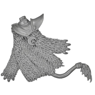 Warhammer ToW Bitz: Reiche der Hochelfen - Weiße Löwen von Chrace - Torso E1 - Rückseite
