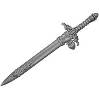 Warhammer ToW Bitz: High Elf Realms - Dragon Princes of Caledor - Sword C In Scabbard