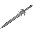 Warhammer ToW Bitz: Reiche der Hochelfen - Drachenprinzen von Caledor - Schwert D In Scheide