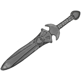 Warhammer ToW Bitz: High Elf Realms - Silver Helms - Sword B In Scabbard