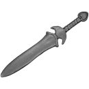 Warhammer ToW Bitz: High Elf Realms - Silver Helms - Sword B In Scabbard