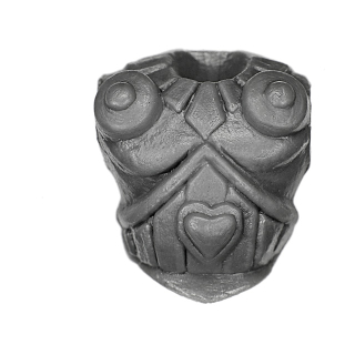 Warhammer ToW Bitz: High Elf Realms - Silver Helms - Torso B