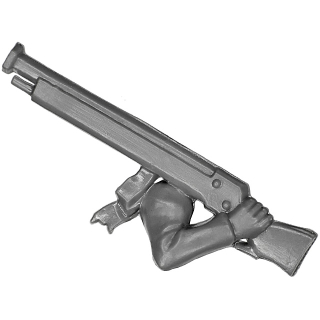Warhammer AoS Bitz: EMPIRE - 005 - Handgunners - Handgun F Shouldered