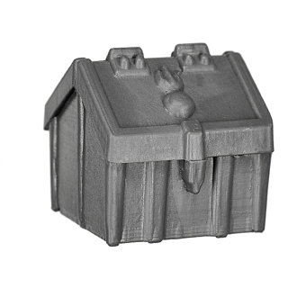 Warhammer ToW Bitz: Empire - Cannons & Mortars - Cannons & Mortars Accessory A Ammunition Chest