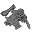 Warhammer 40k Bitz: Space Marines - Protektorgarde-Trupp - Waffe B - Boltpistole