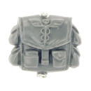 Warhammer 40k Bitz: Imperial Guard - Cadian Command Squad - Accessory H - Backpack / Pouch