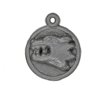 Warhammer ToW Bitz: Empire - Empire Knights - Accessory D - Wolf Medal Big