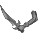 Warhammer AoS Bitz: DARK ELVES - 004 - Witch Elves - Arm E3 - Dagger, Left