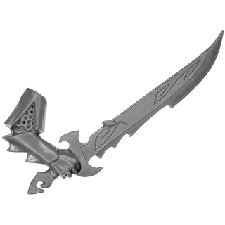 Warhammer ToW Bitz: Dunkelelfen - Schreckensspeere - Schwert A - Junker