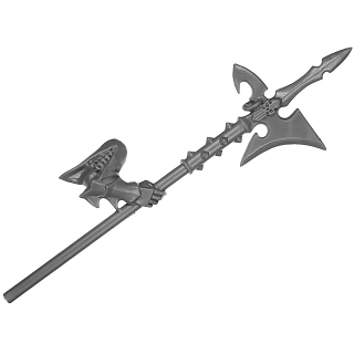 Warhammer ToW Bitz: Dunkelelfen - Henker - Hellebarde C