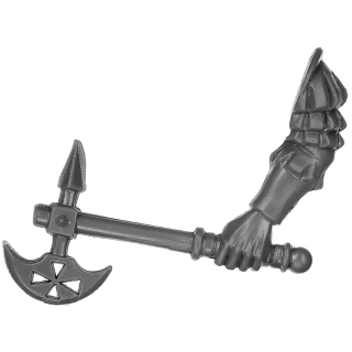 Warhammer AoS Bitz: IMPERIUM - 001 - Bihandkämpfer - Waffe A - Axt I, Links
