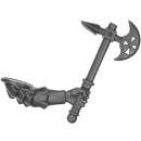 Warhammer AoS Bitz: IMPERIUM - 001 - Bihandkämpfer - Waffe A - Axt I, Links