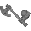 Warhammer AoS Bitz: DWARFS - 002 - Hammerers - Axe C - Right