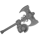 Warhammer AoS Bitz: DWARFS - 002 - Hammerers - Axe D - Right. Old Guard