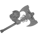 Warhammer ToW Bitz: Zwergen-Bergstädte - Hammerträger - Axt D - Rechts, Dienstältester