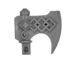 Warhammer ToW Bitz: Dwarfen Mountain Holds - Hammerers - Axe Head E