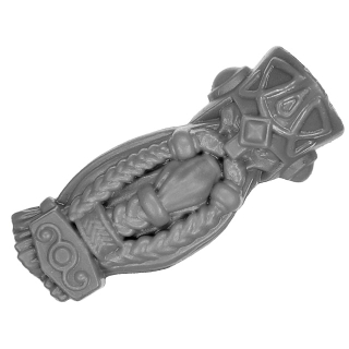 Warhammer ToW Bitz: Zwergen-Bergstädte - Hammerträger - Kopf F - Hammerträger