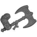Warhammer ToW Bitz: Zwergen-Bergstädte - Eisenbrecher - Axt E - Rechts, Eisenbrecher, Eisenbart