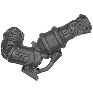 Warhammer ToW Bitz: Zwergen-Bergstädte - Eisenbrecher - Drachenpistole A - Rechts