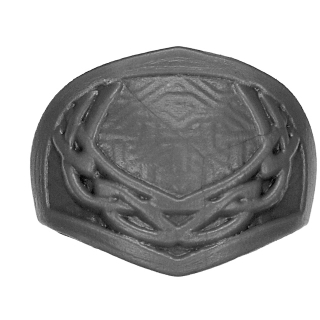 Warhammer ToW Bitz: Dwarfen Mountain Holds - Ironbreakers - Shoulder Pad I - Right